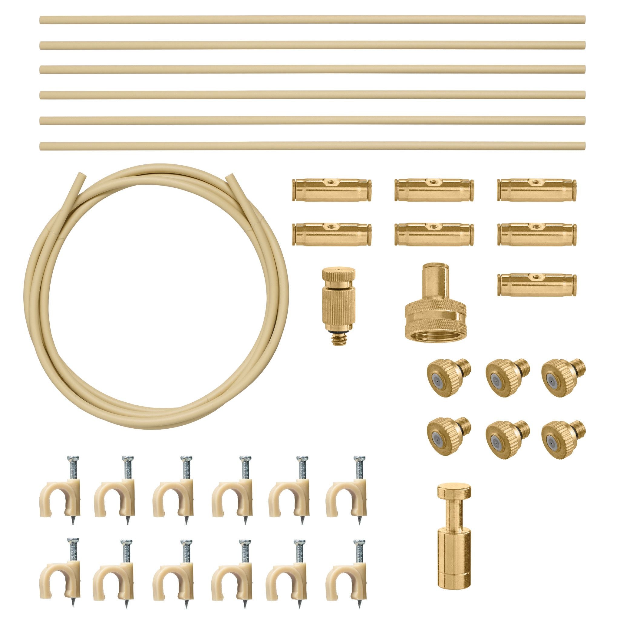 Professional 12 Ft. Brass Slip-Lok Mist Cooling System – OrbitOnline