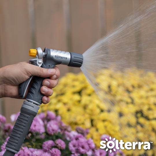 Pro Series Adjustable Metal Hose Nozzle with Rear Trigger