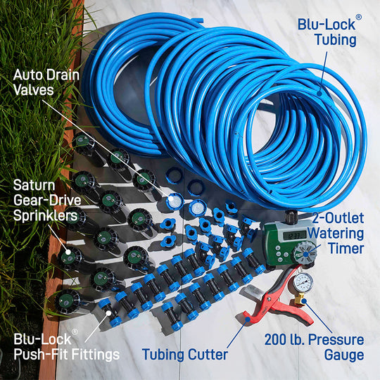 2 Zone All-In-One Sprinkler Kit