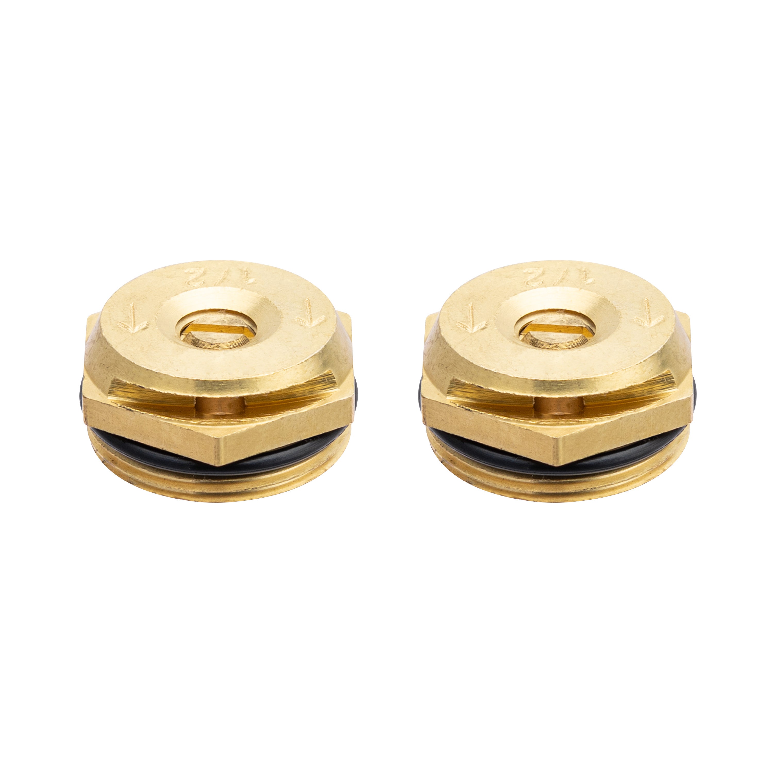 Flush Head Brass Half Pattern Replacement Nozzle 2-pk 53051