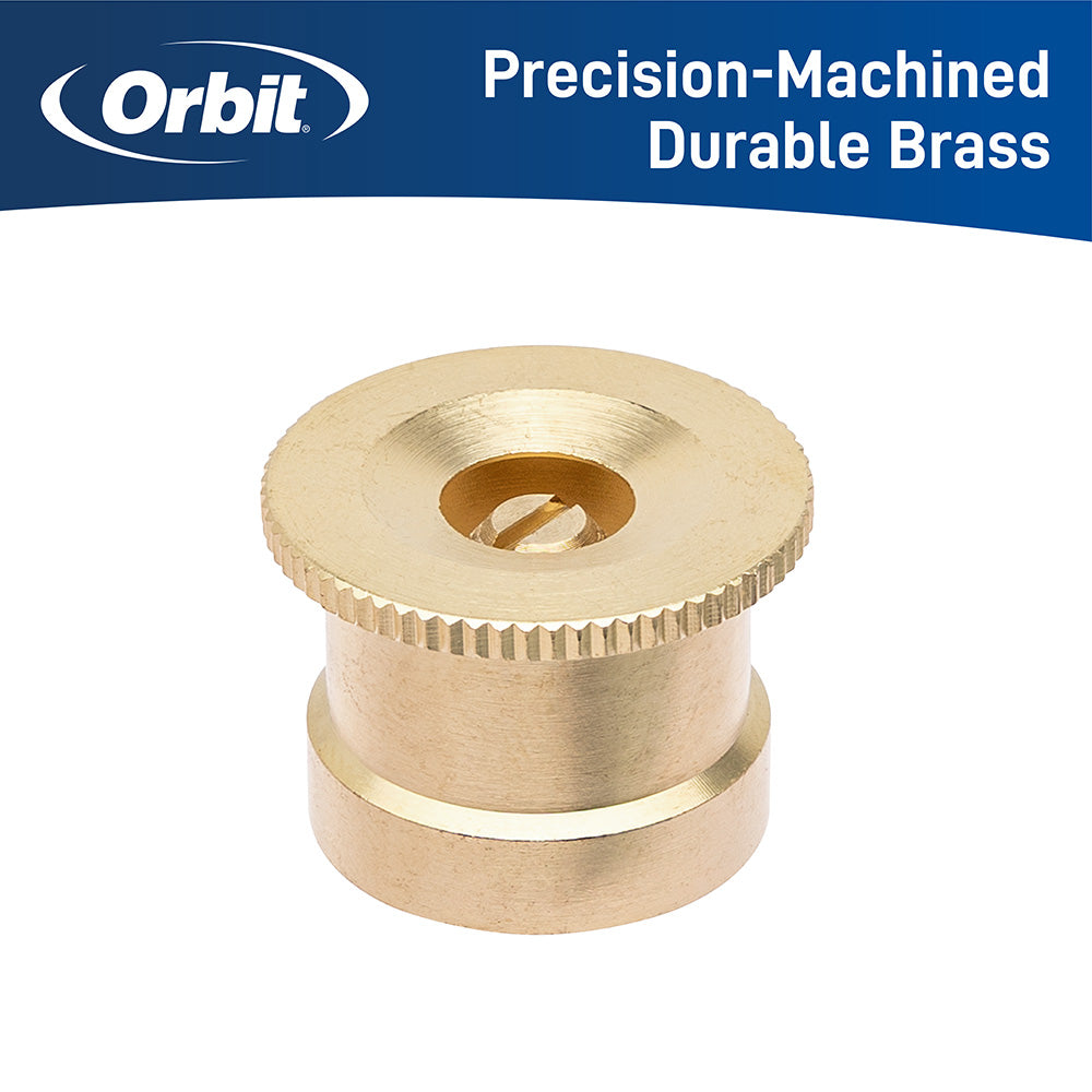 15 ft. Brass Sprinkler Spray Nozzles