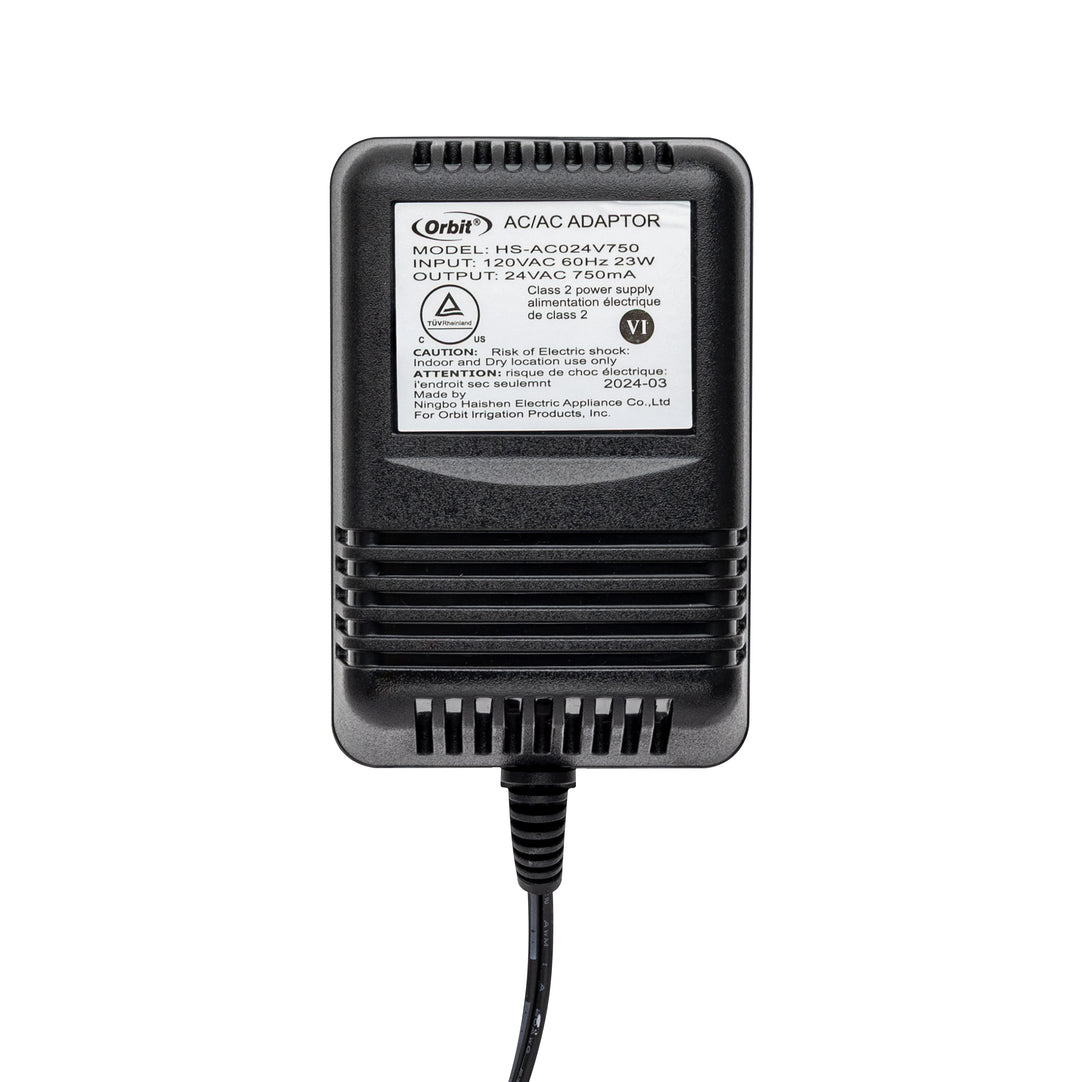 24V 750mA Transformer for Indoor Sprinkler Controllers
