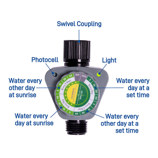 1-Outlet Daybreak Programmable Hose Watering Timer