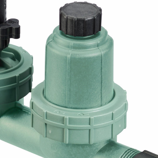 1-in. MPT 4-in-1 Drip Sprinkler Valve, Filter, Pressure Regulator, and Drip Irrigation Tubing Adapter
