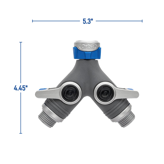 Orbit XL 2-Way Garden Hose Splitter