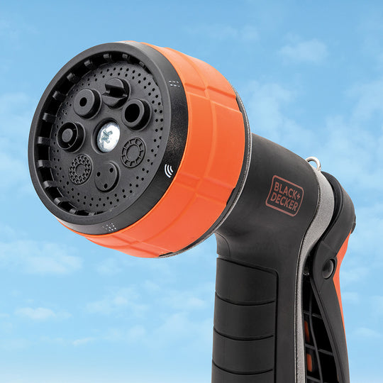 BLACK+DECKER® Dial 7 Pattern Rear Trigger Hose Nozzle