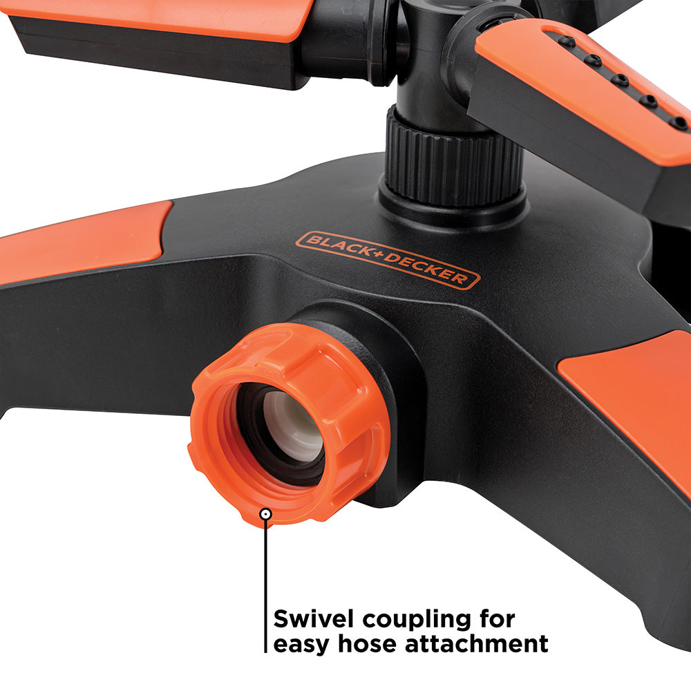 BLACK+DECKER® 3-Arm Adjustable Sprinkler