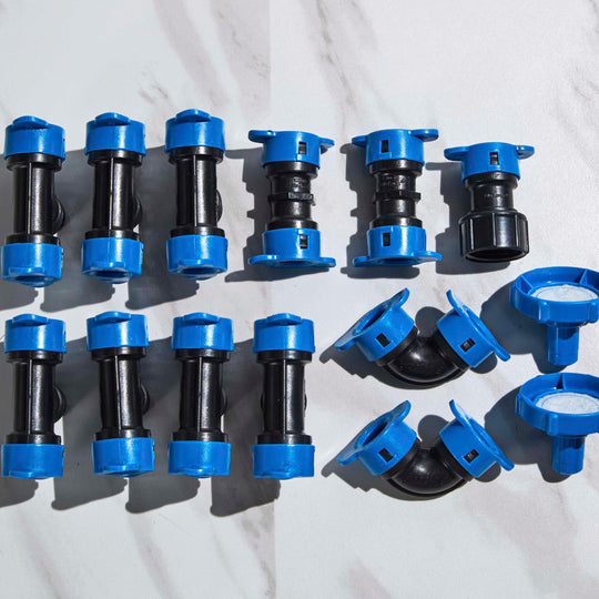 Blu-Lock sprinkler fittings