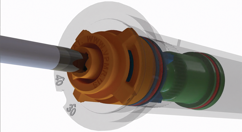 Pressure Regulated Spray Head