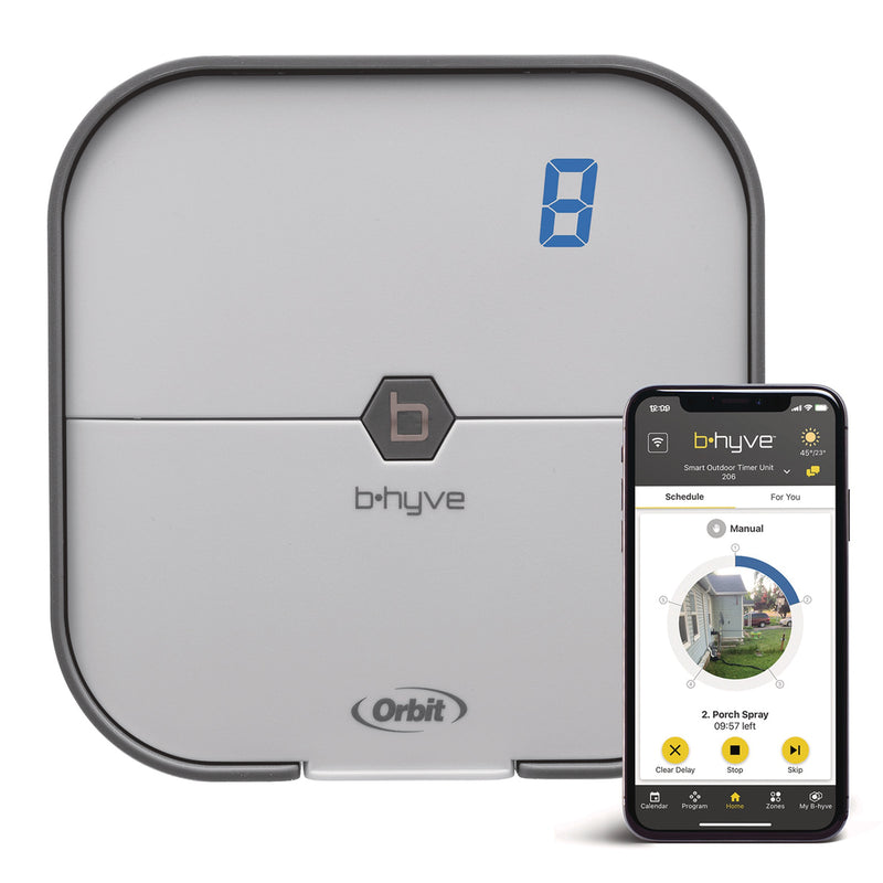 Orbit 57925 B-hyve 8-Zone Smart Indoor Sprinkler Controller