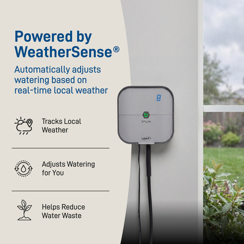 Orbit 57925 B-hyve 8-Zone Smart Indoor Sprinkler Controller