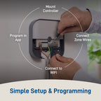 Controlador de riego inteligente para interiores B-hyve de 8 zonas | 57925
