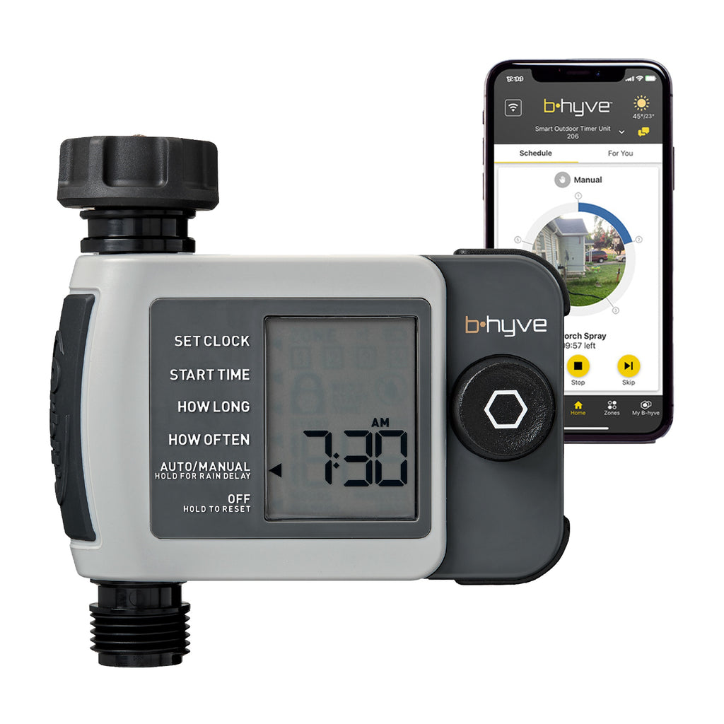 Temporizador de riego para grifo de manguera Bluetooth B-hyve XD de 1 salida | 24511