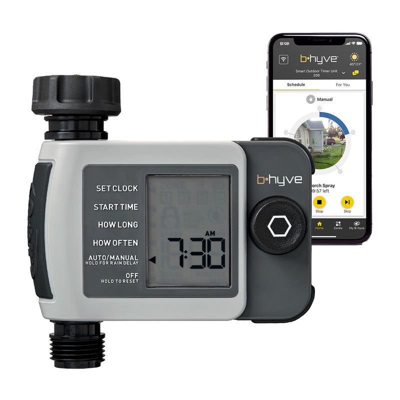 B-hyve XD 1-Outlet Bluetooth Hose Faucet Sprinkler Timer | 24511