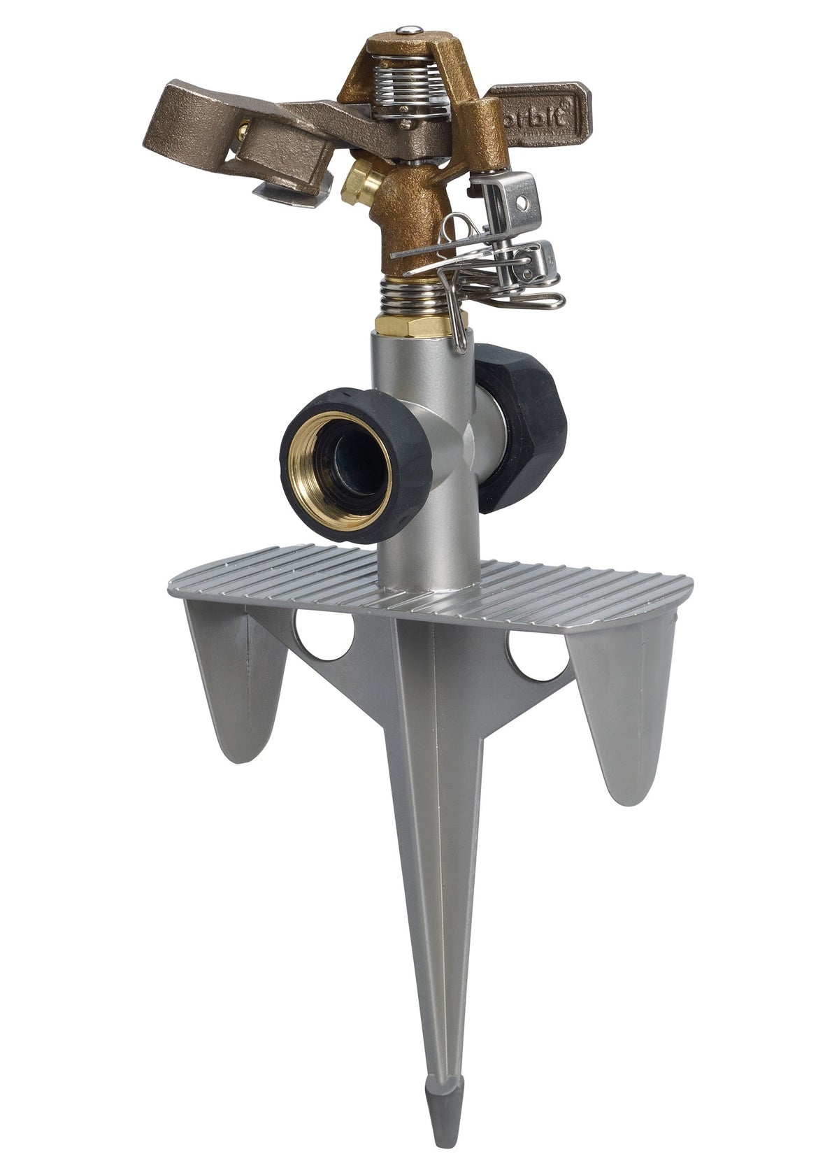 Brass Impact Sprinkler on Zinc Spike 56946 — Orbit