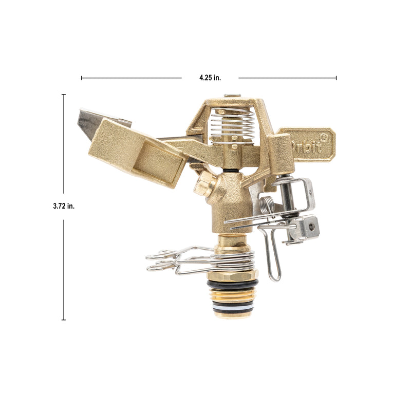 1/2" Brass Impact Sprinkler Head | 55032