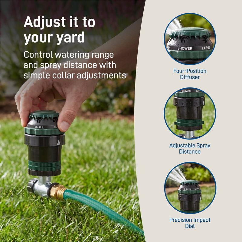 Orbit Sprinkler H2O-6 Gear Drive Spike
