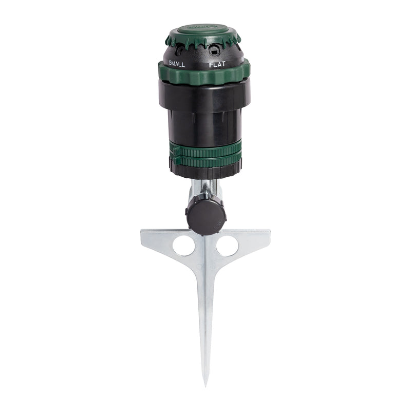 H2O-Six® Gear-Drive Sprinkler on Metal T Spike 58573