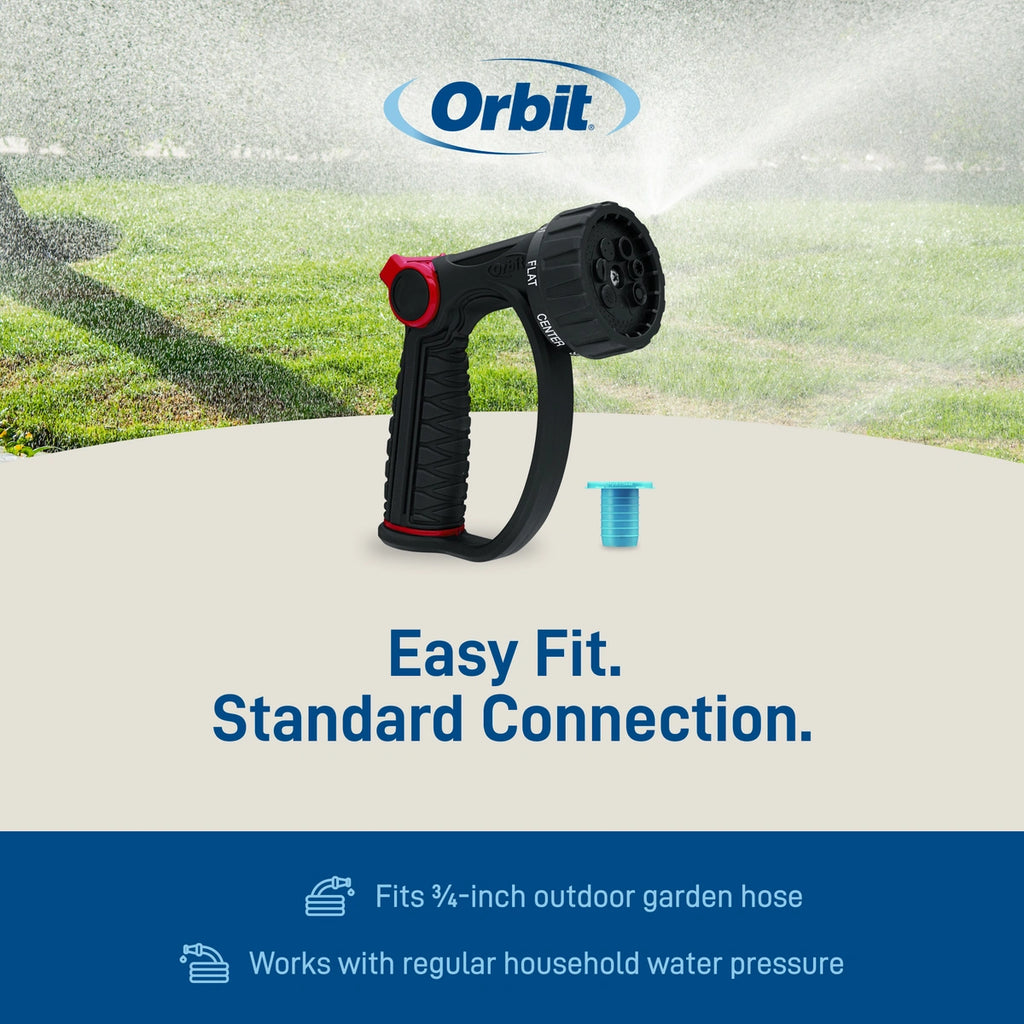 Pro Flo 7-Pattern Watering Nozzle with D-grip and Thumb Control | 58993