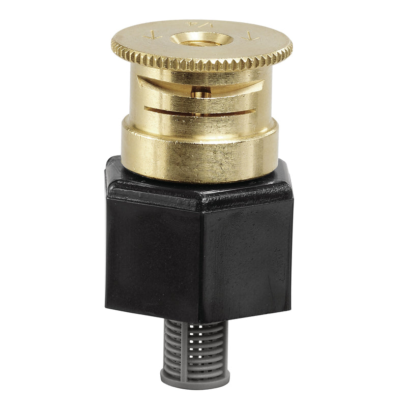 Shrub Head Sprinkler Adapter with Brass Quarter Pattern Spray Nozzle | 54053