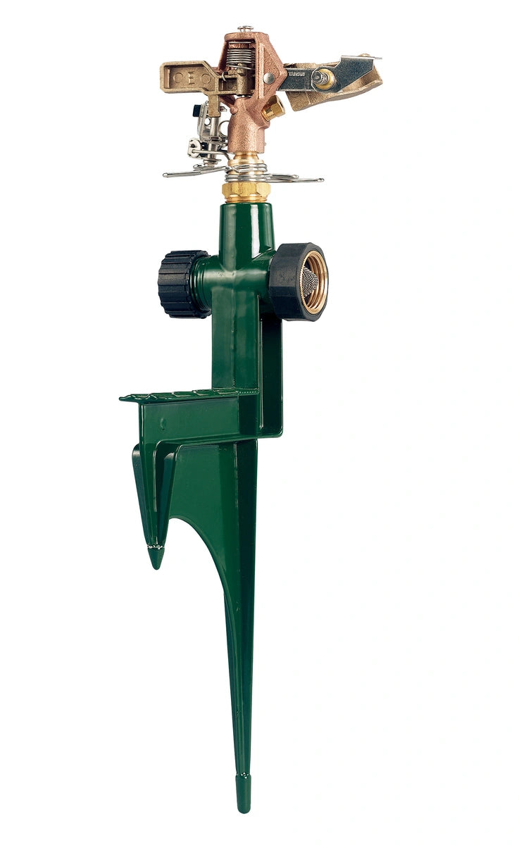 Aspersor de impacto de latón de 1/2" con estaca | 58214N
