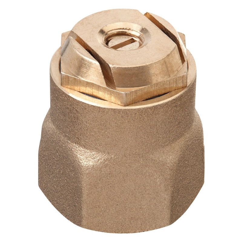 Brass Shrub Head Sprinkler with Brass Center Strip Pattern Spray Nozzle | 54035