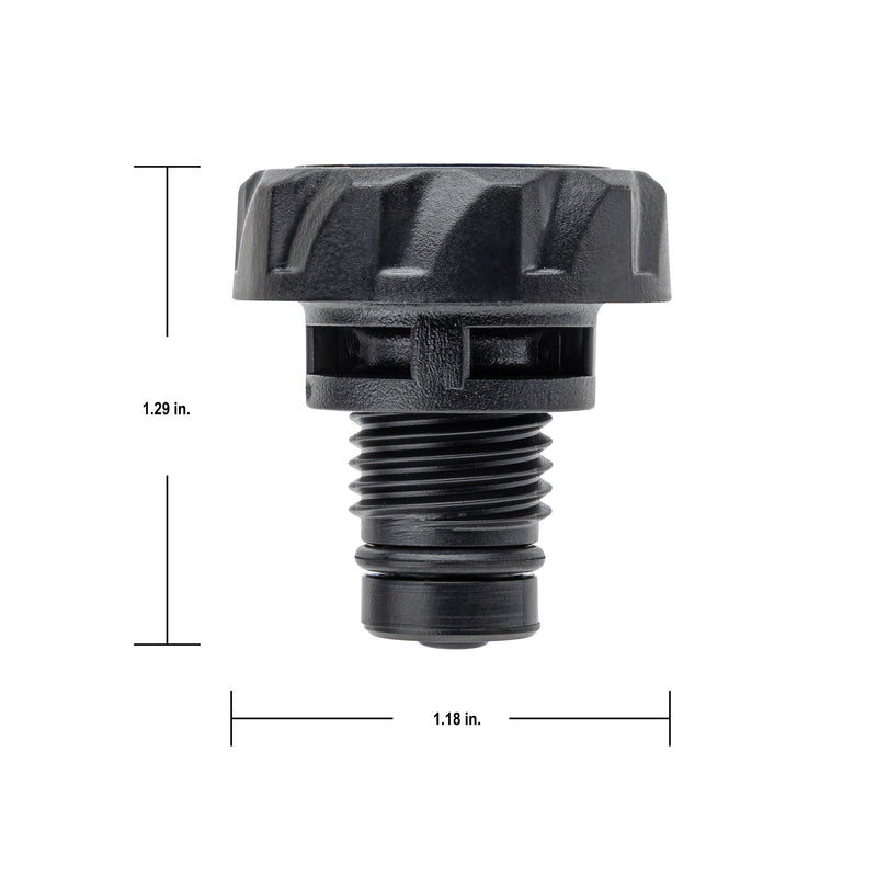 12V Latching Solenoid w/Valve Adapters for Battery Operated 57869