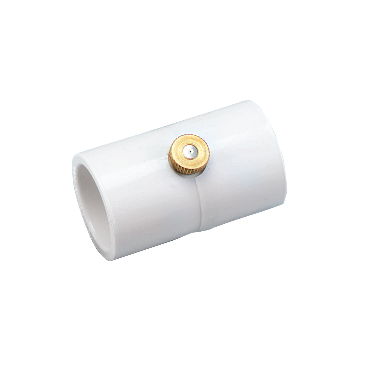 Acoplamiento de PVC de 1/2" con boquilla de nebulización, paquete de 5 unidades 10112