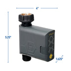 Temporizador de grifo de manguera de 1 salida con Bluetooth B-hyve | Embalaje comercial | 21205
