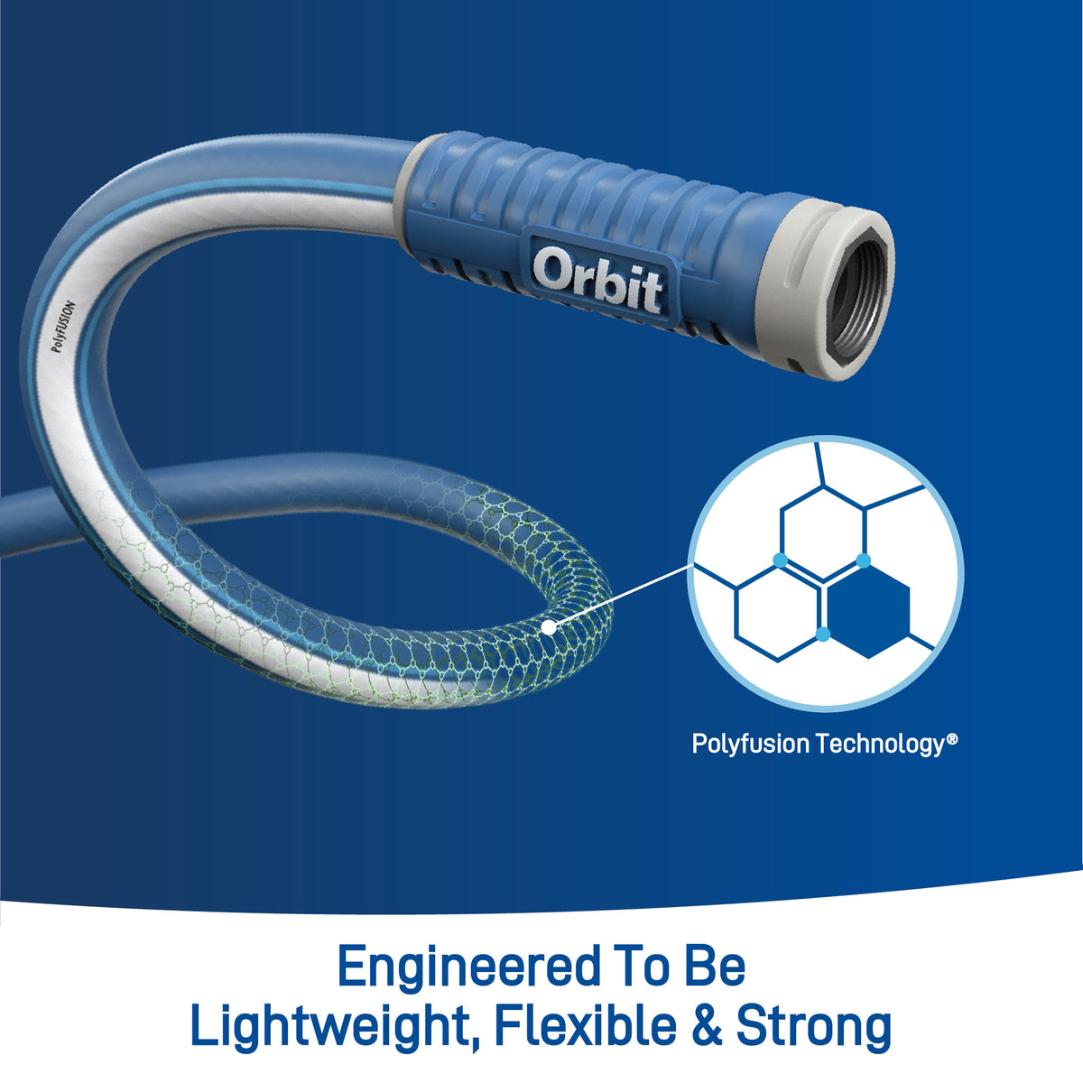 Manguera de polifusión Orbit Elevated de 100 pies x 5/8" 28258