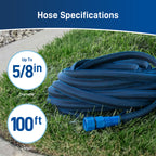 Manguera extensible de 30.5 m x 1.6 cm; Orbit Aeroflex 22129
