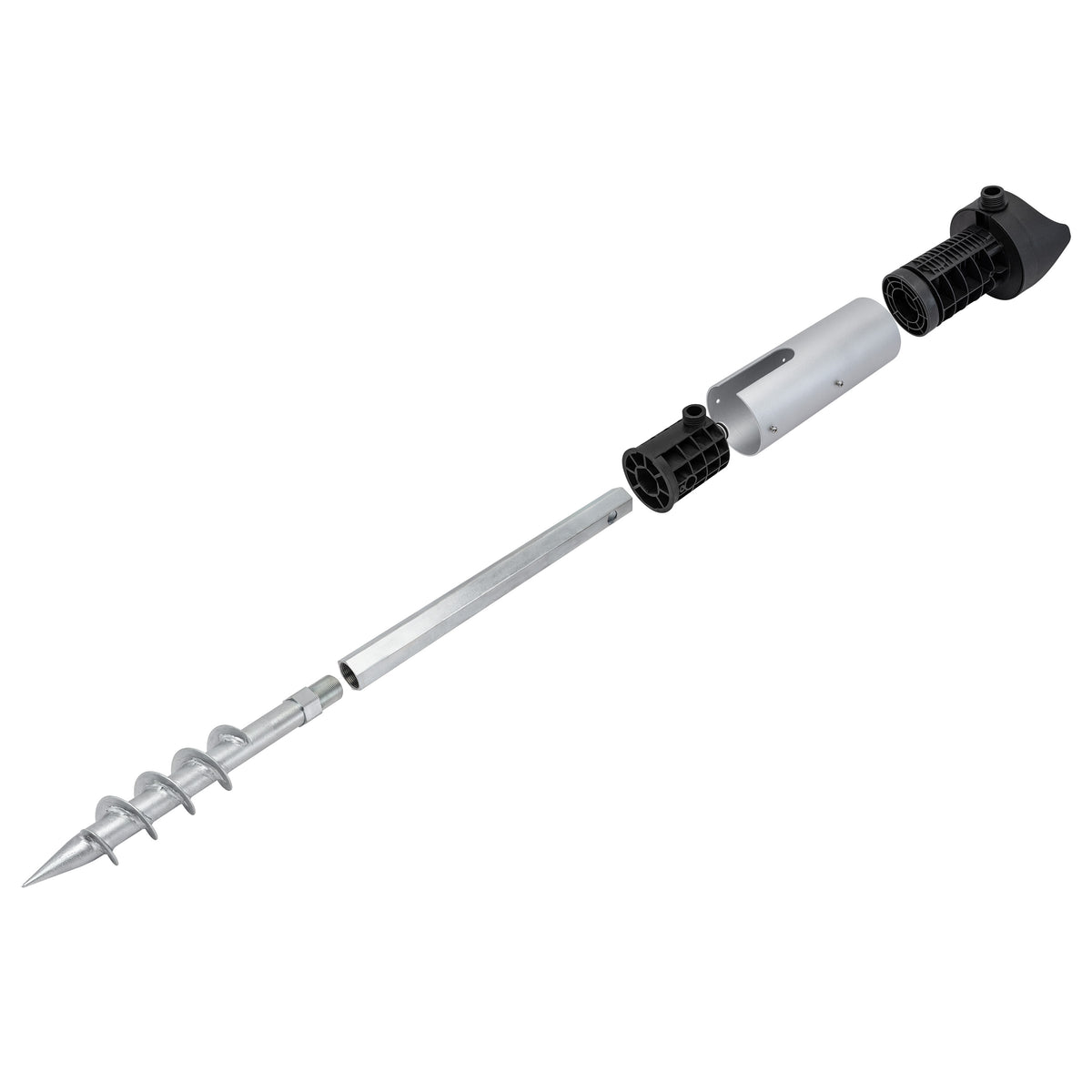 Soporte de pincho para carrete de manguera retráctil 22544