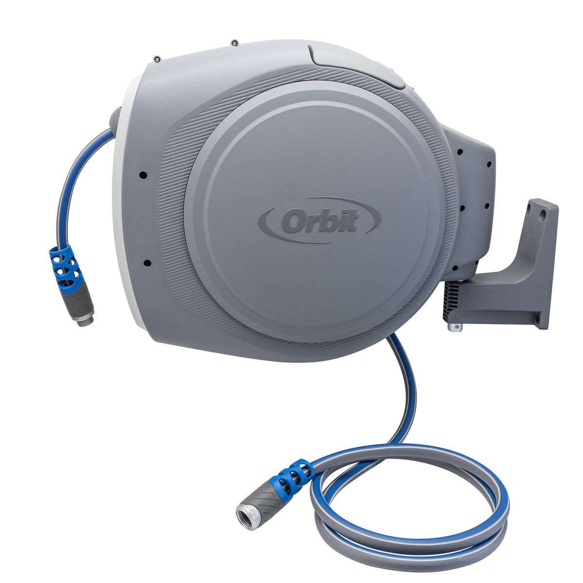 Manguera retráctil automática de 30.5 m x 5/8 con soporte de pared 22562