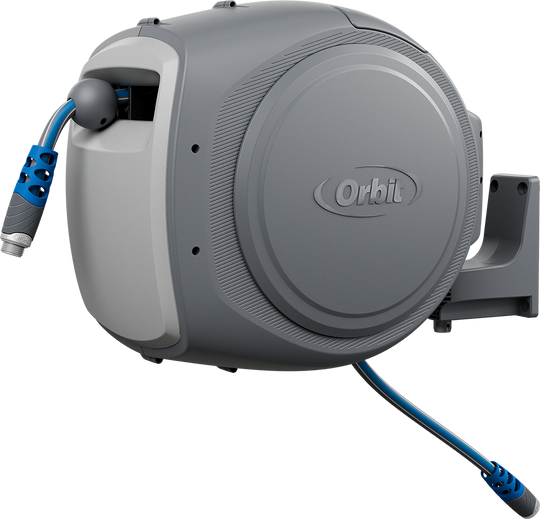 Orbit 100 ft. Auto-Retractable Hose Reel with Wall Mount