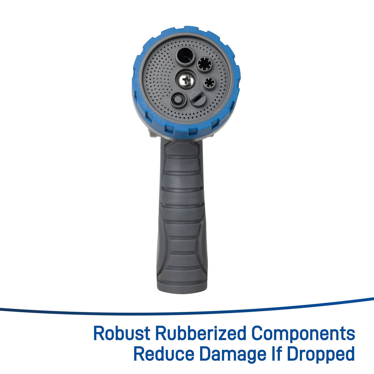 Boquilla de control de pulgar de zinc de 6 patrones de uso rudo 26480
