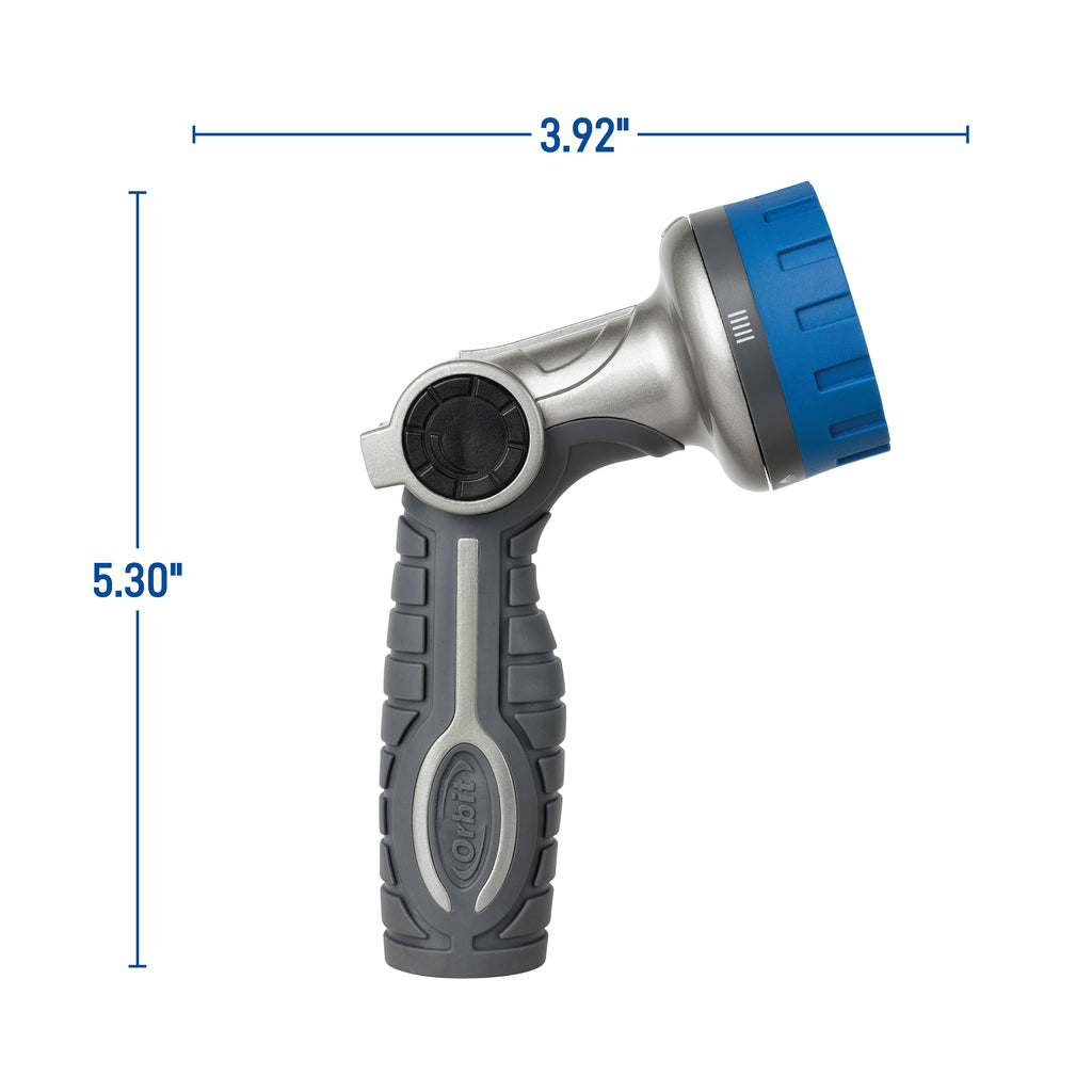 Boquilla de control de pulgar de zinc de 6 patrones de uso rudo 26480