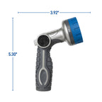 Boquilla de control de pulgar de zinc de 6 patrones de uso rudo 26480