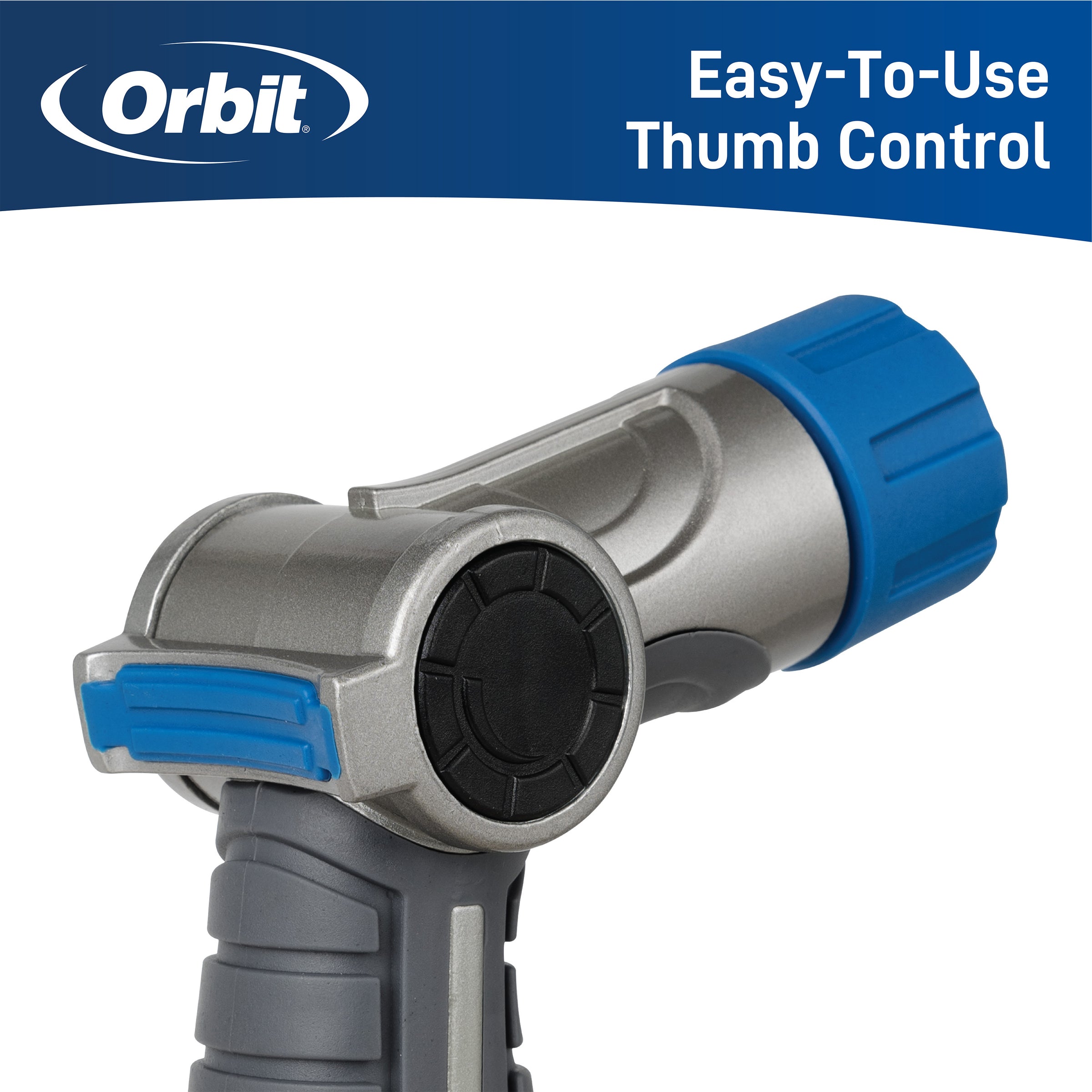 Orbit Adjustable Heavy-Duty Metal Thumb Control Nozzle 26481