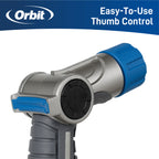 Pistola regulable de metal de alta resistencia con control de pulgar Orbit 26481