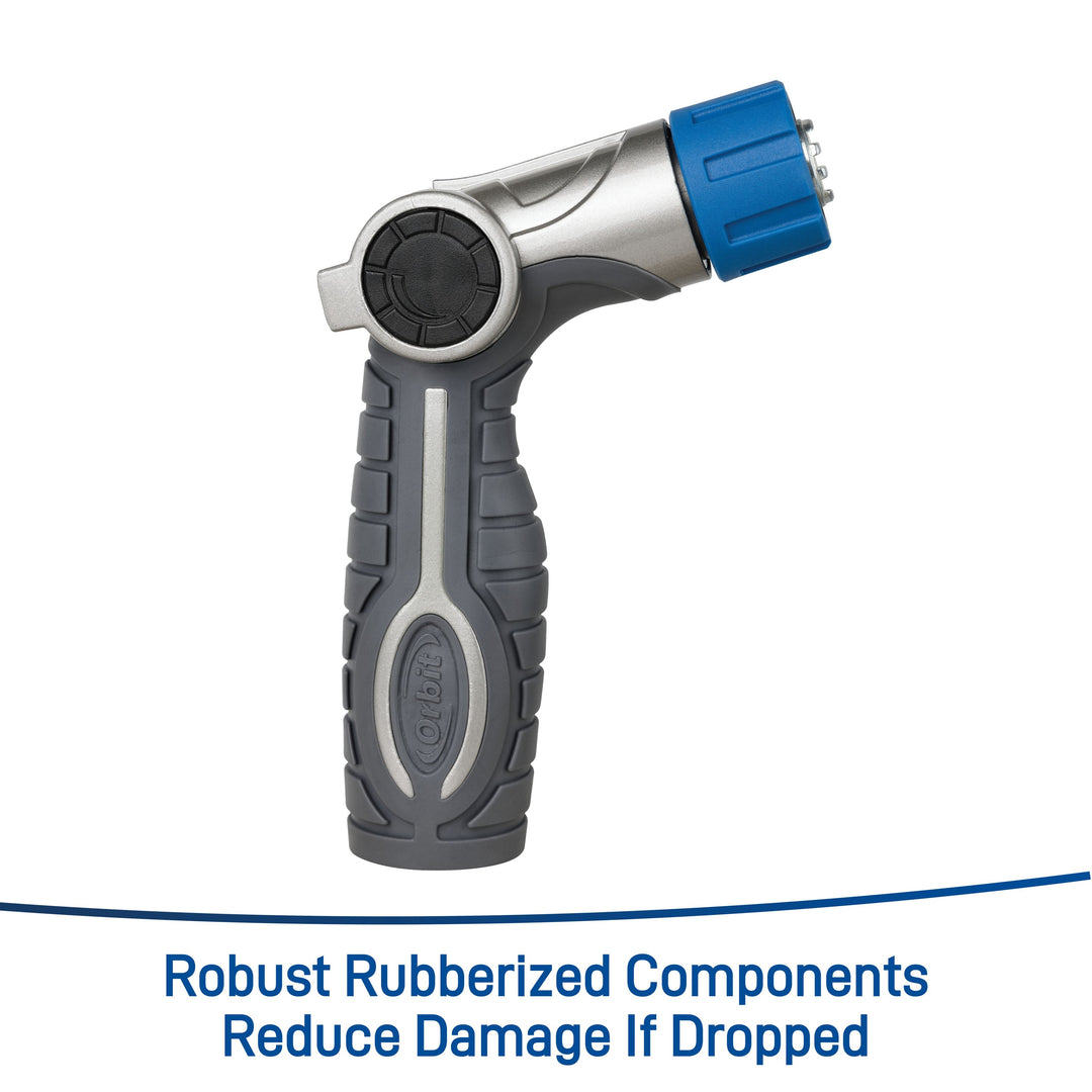 Orbit Adjustable Heavy-Duty Metal Thumb Control Nozzle