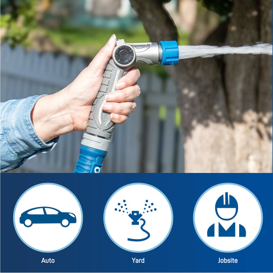 Orbit Adjustable Heavy-Duty Metal Thumb Control Nozzle