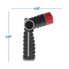 Boquilla de manguera de metal con control de pulgar y rociado ajustable Pro Series | 28613