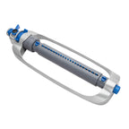 Aspersor oscilante de engranajes Orbit Elevated de 4,500 pies cuadrados con barra recta de metal 26970