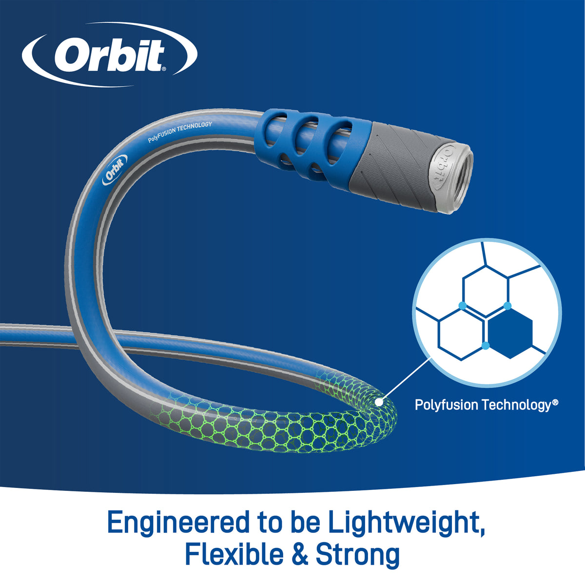 Manguera de polifusión Orbit Elevated de 50 pies x 5/8" 28257