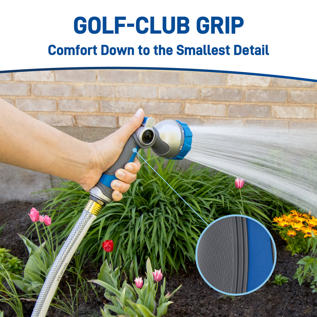 Boquilla de metal Orbit Elevated de 7 patrones con control de pulgar 28272