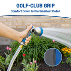 Boquilla de metal Orbit Elevated de 7 patrones con control de pulgar 28272