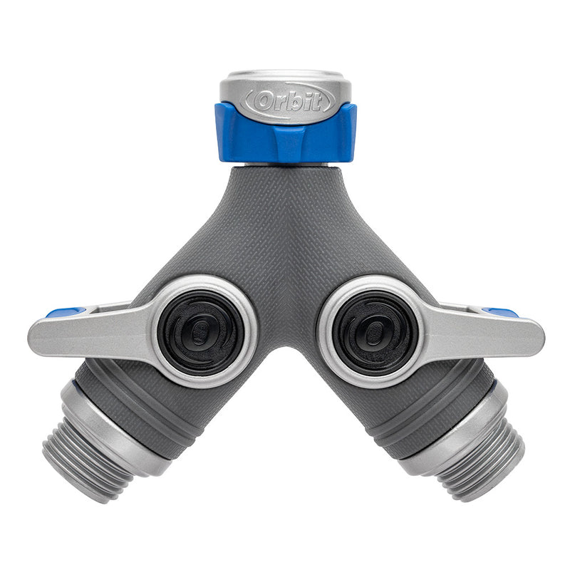 Orbit Elevated 2-Way Shut-Off Hose Y Adapter 28294