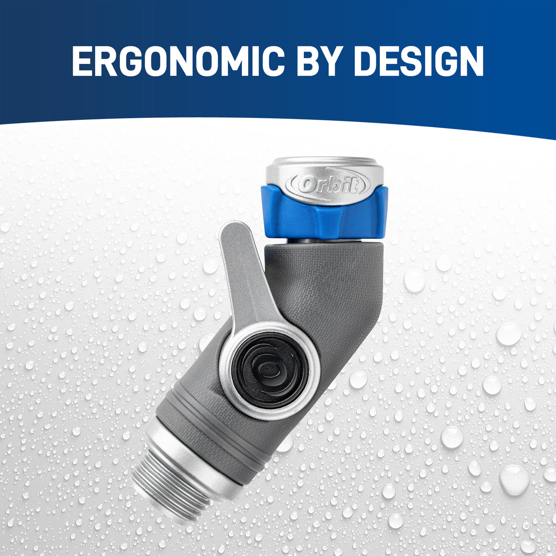 Orbit Elevated Gooseneck Shut-Off Coupling