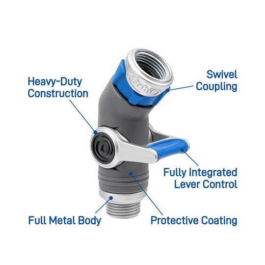 Orbit Elevated Gooseneck Shut-Off Coupling