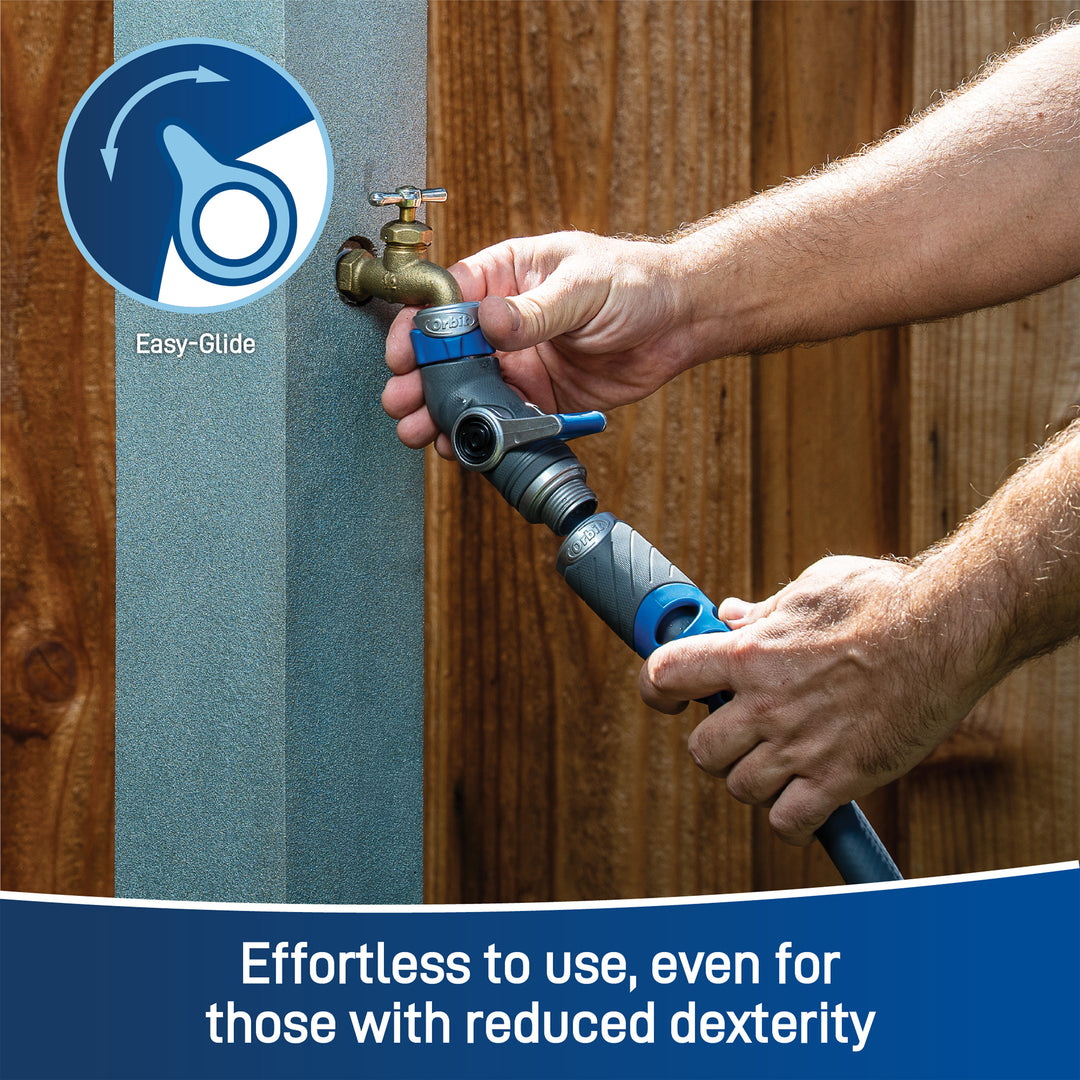 Orbit Elevated Gooseneck Shut-Off Coupling